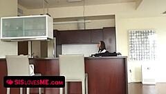 brunette stepsis lily jordan takes group cock banging from behind in taboo doggystyle