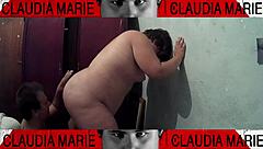 Oh man, I'm like totally between the thighs of this curvy gorda, tasting her vaginal flows... what a horny rush this guarra gives me, y'know?