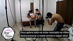 Hey, check out this wild Brazilian lesbian episode with big asses and tits in the snow! ❄️