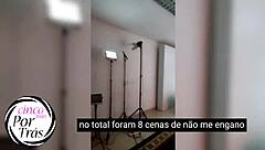 Hey, check out this wild Brazilian lesbian episode with big asses and tits in the snow! ❄️