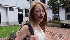 Sex-Crazed Latina Guerrillas Dominate Captured Male With Big Tits Blowjob And Monster Cock Fuck