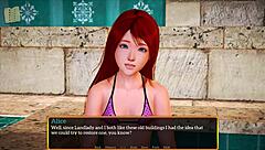 my new family 520 with small tits redhead