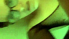 bama's best in fishnets getting that tight cock close up