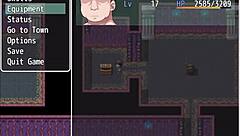 Geezer hero rpg wielding sword and fucking women