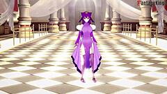 scathach-skadi having sex on throne?