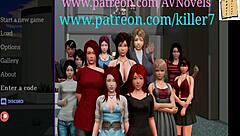 My new family explores cartoon anime adventures in episode 147