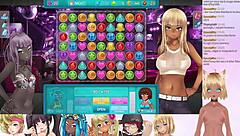 Vtuber Lewdneko plays Huniepop 2 double date