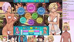 Vtuber Lewdneko plays Huniepop 2 double date