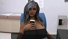 Big Tits Anime Babe Enjoys Monster Cock In Cartoon Hentai Scene With Huge Ass