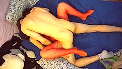 Lena Moans Loudly During Deepthroat and Sex