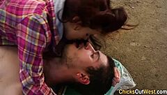 Real girlfriend pounded in hardcore creampie action