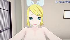 Hatsune Miku, Nightcord, and Kagamine Rin in Intense 3D Hentai Sex