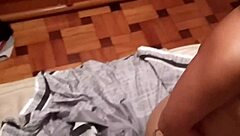 two guys and a hot nymph having a wild gangbang party