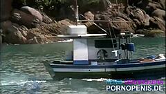 Sexy babes engage in sensual lesbian sex with licking and toys