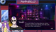 Skinny Asian guy explores slow damage in hentai game part 3