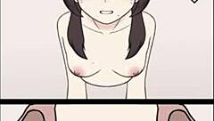 Girls sticking together in this anime episode on the wall.