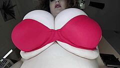 Humiliating Your Girlfriend's Tiny Boobs While Comparing Her Small Chest. How Does She Feel?