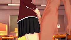 Yo, check teen Inori Yuzuriha getting creampied in 3D hentai!