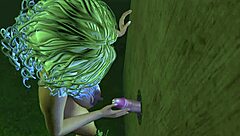 glory hole in this anime cartoon hentai scene