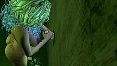 glory hole in this anime cartoon hentai scene