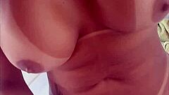 morena pamela santos gives blowjob to matheus castro backstage