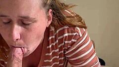 piggy went wild, slurping and sucking on that thick cock