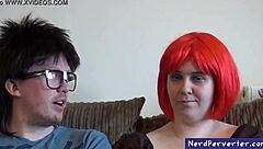 Black Sexy Booty Girl Strips Down and Sucks Cock Hard