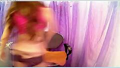 An asian amateur shares her solo performance in a casual, relaxed setting