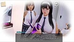 In academy 176, the anime game hentai adventure unfolds casually.