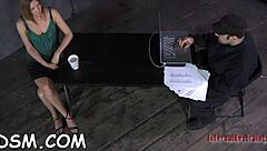 Bound slut fucked hard in pussy