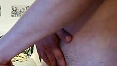 gay guy explores urethra sounding in intimate session