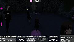 Celeca Exposes in Naked Coat