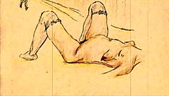 hey, take a look at these cool vintage erotic drawings