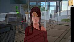 hey, my new family episode 141 in 3d cartoon anime style