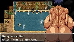 I Can’t Believe Natsuki Got Gangbanged in Public Bath in Hentai Game Ep 27