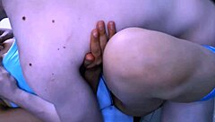 the shy latina otaku cheats with the popular student in her tight apartment