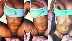 the shy latina otaku cheats with the popular student in her tight apartment