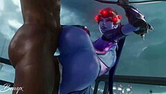 overwatch hentai fans dive into this wild anal creampie compilation