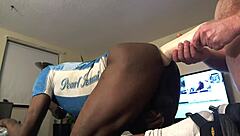 Interracial Gay Action with Deep Anal Penetration in Tight Ass