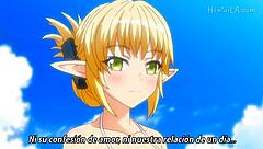 Linda Chica Rubia Enjoys a Sunny Day at the Beach in Hentai Tale