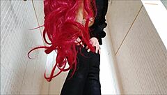 Gorgeous Italian Secretary Suffers From Colitis, Roleplaying With Boss And Farting.