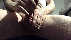 Gay Man Strokes His Cock