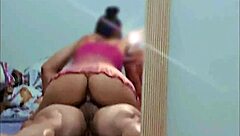 My tanned latina stepsister sat wildly on my dick until I came