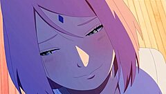 Naruto and Sakura clash in a steamy animated encounter