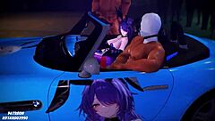 Oh Wow, Acheron Really Delivers In This Steamy Anime Hentai Scene!