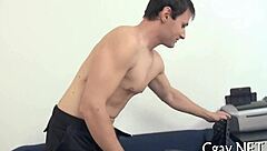 Brawny gay studs dominate with raw power in intense action scenes