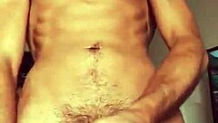 This Hot Soloboy Strokes His Monster Cock Until He Bursts. You Gotta See the Cumshot Action!