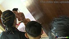 Best Friends Fuck Stepmom Over a Bet – Can You Believe It?