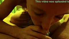 feeling the intense pleasure as she gives blowjob and cum covers my face on the bed