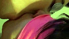 The skinny hot girl reaches intense orgasm from oral